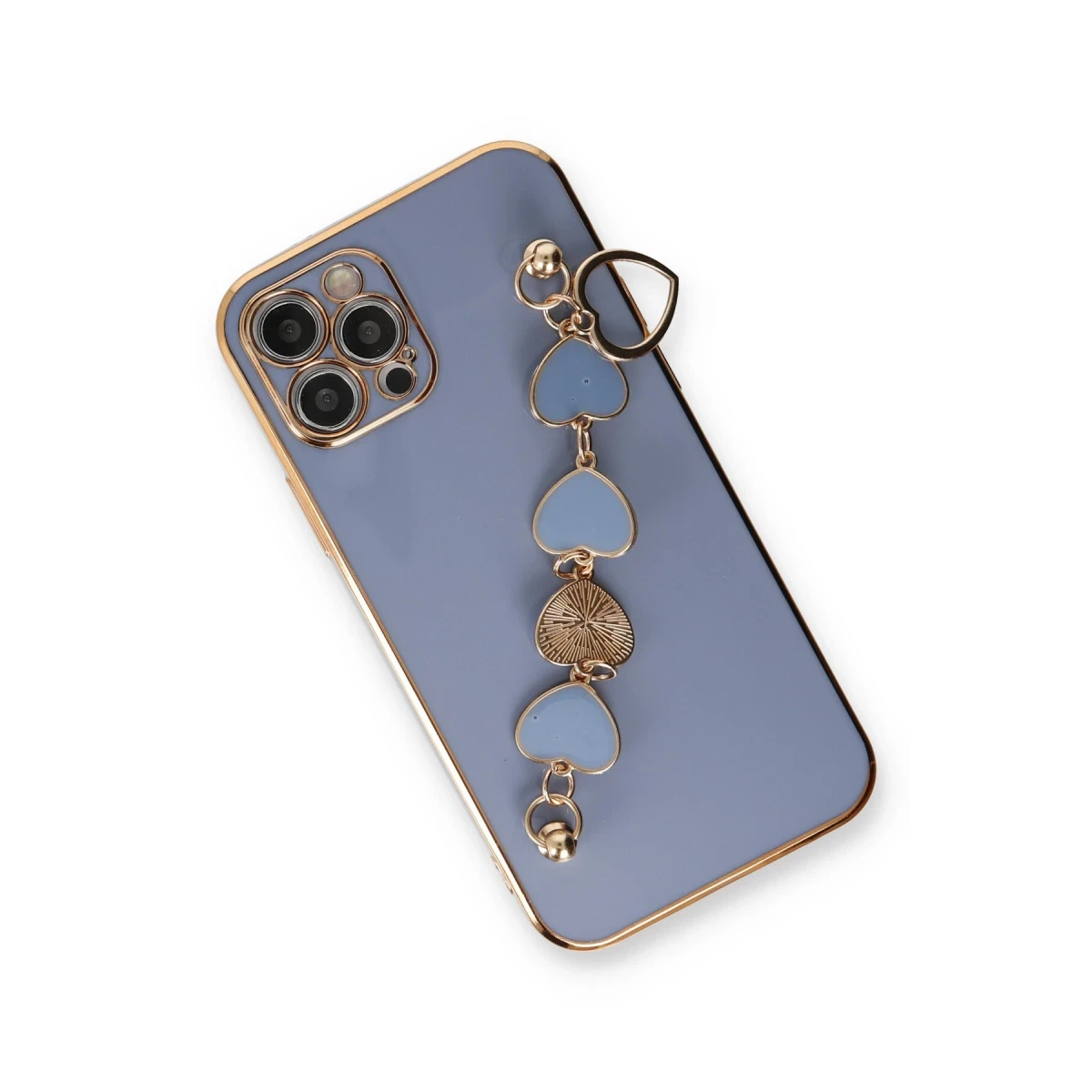 Newface Apple iPhone 12 Pro Max Kılıf Esila Silikon - Gri