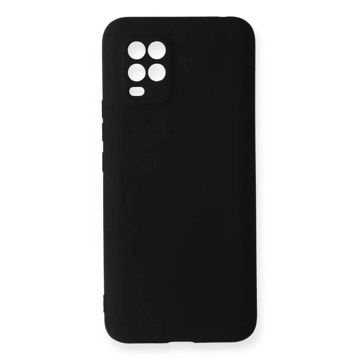 Newface Xiaomi Mi 10 Lite Kılıf First Silikon - Siyah