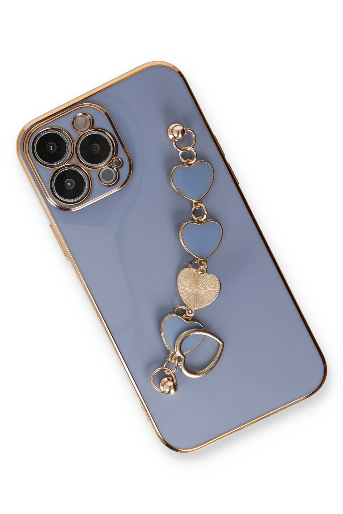Newface iPhone 13 Pro Kılıf Esila Silikon - Gri