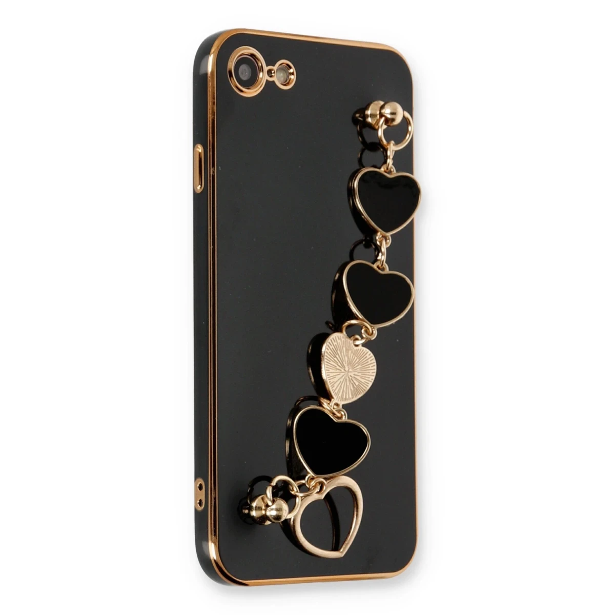 Newface Apple iPhone 7 Kılıf Esila Silikon - Siyah