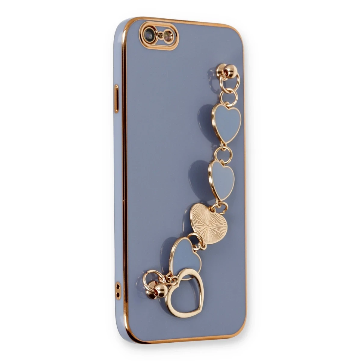 Newface Apple iPhone 6 Kılıf Esila Silikon - Gri
