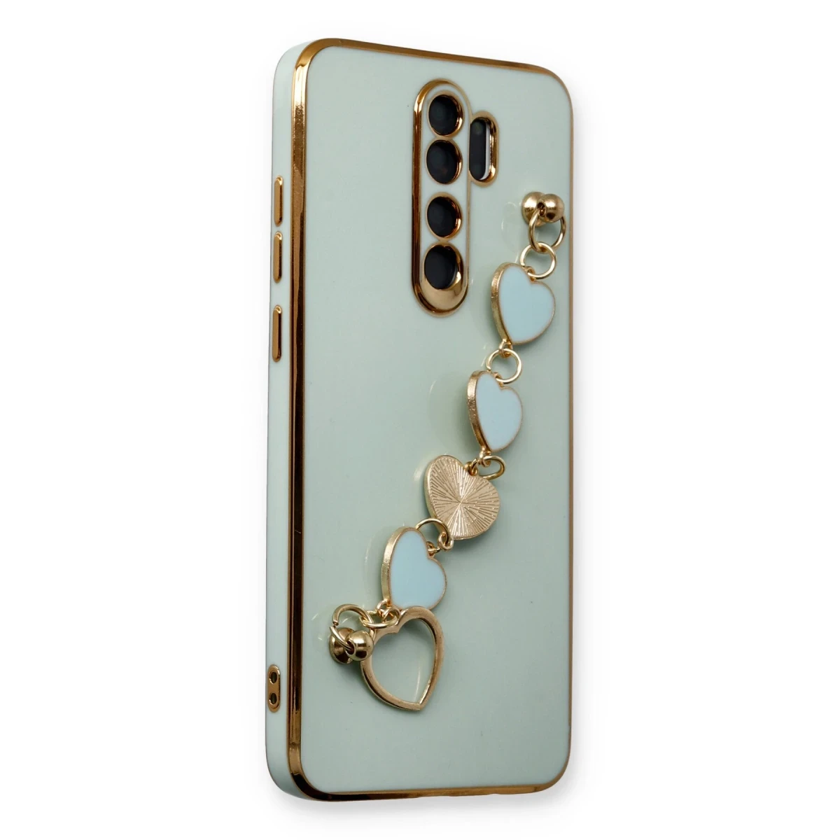Newface Xiaomi Redmi Note 8 Pro Kılıf Esila Silikon - Su Yeşili