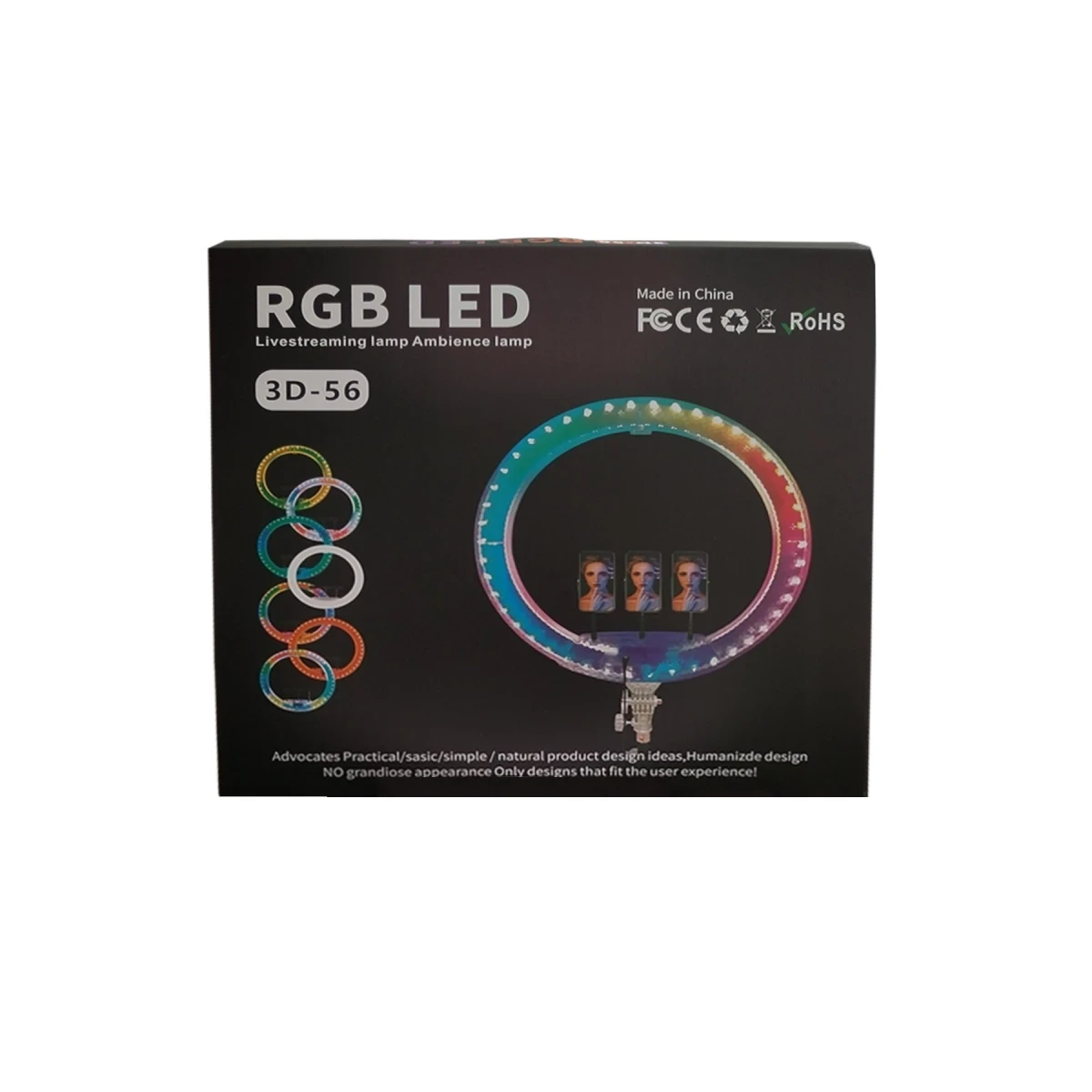 Newface RD56 Diamond RGB Selfie Işığı