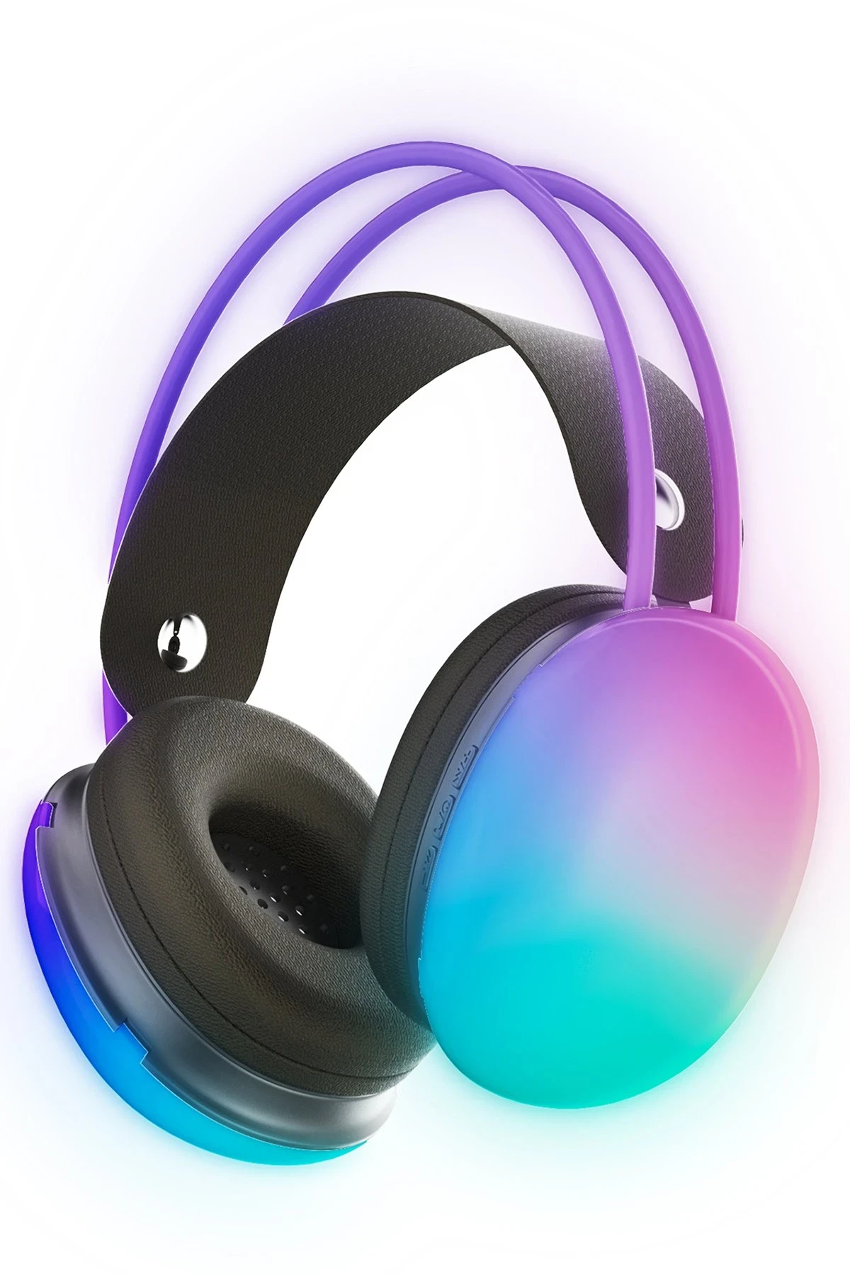 Karler Bass KRH1 RGB Kafaüstü Kablosuz Kulaklık - Gri