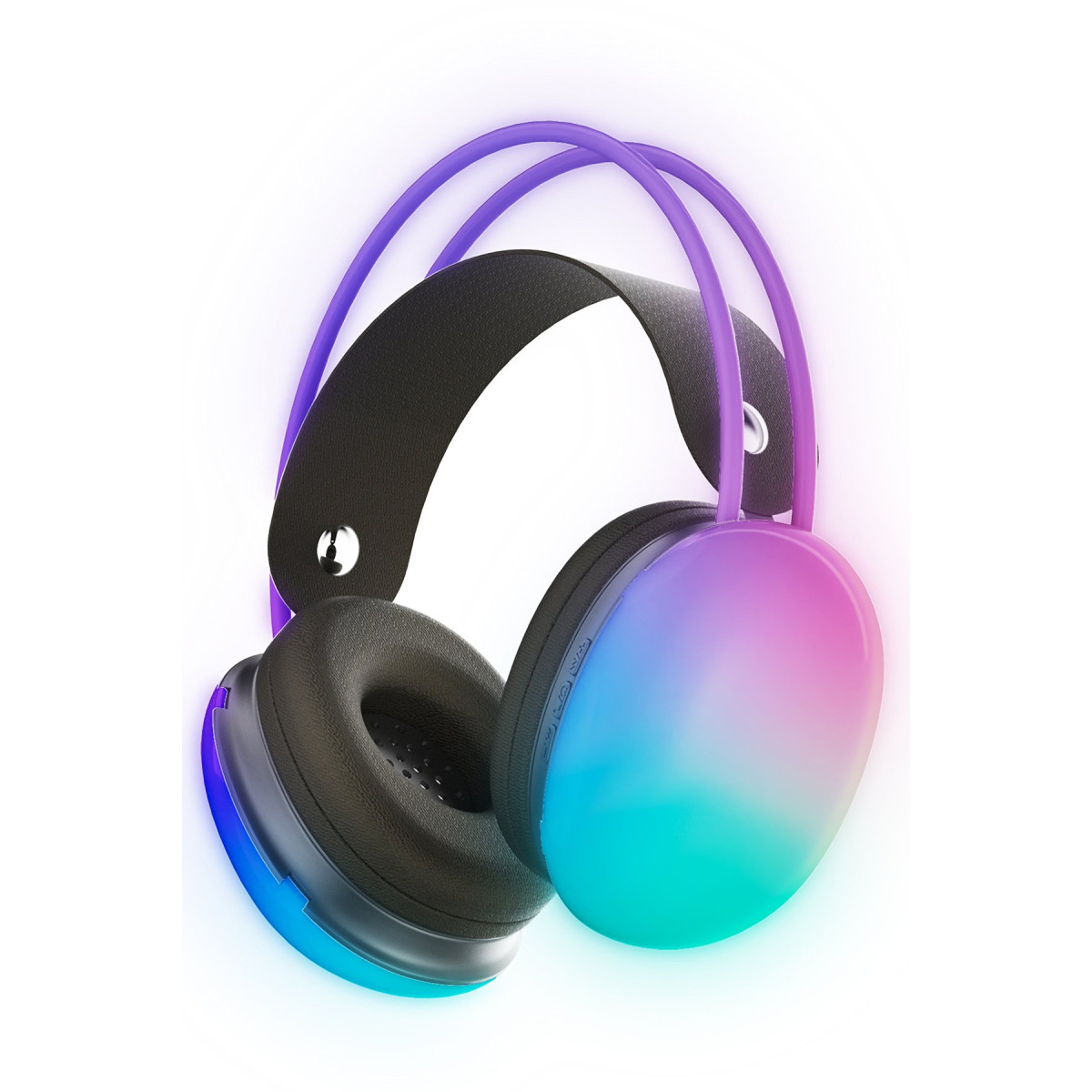 Karler Bass KRH1 RGB Kafaüstü Kablosuz Kulaklık - Gri — görsel 5