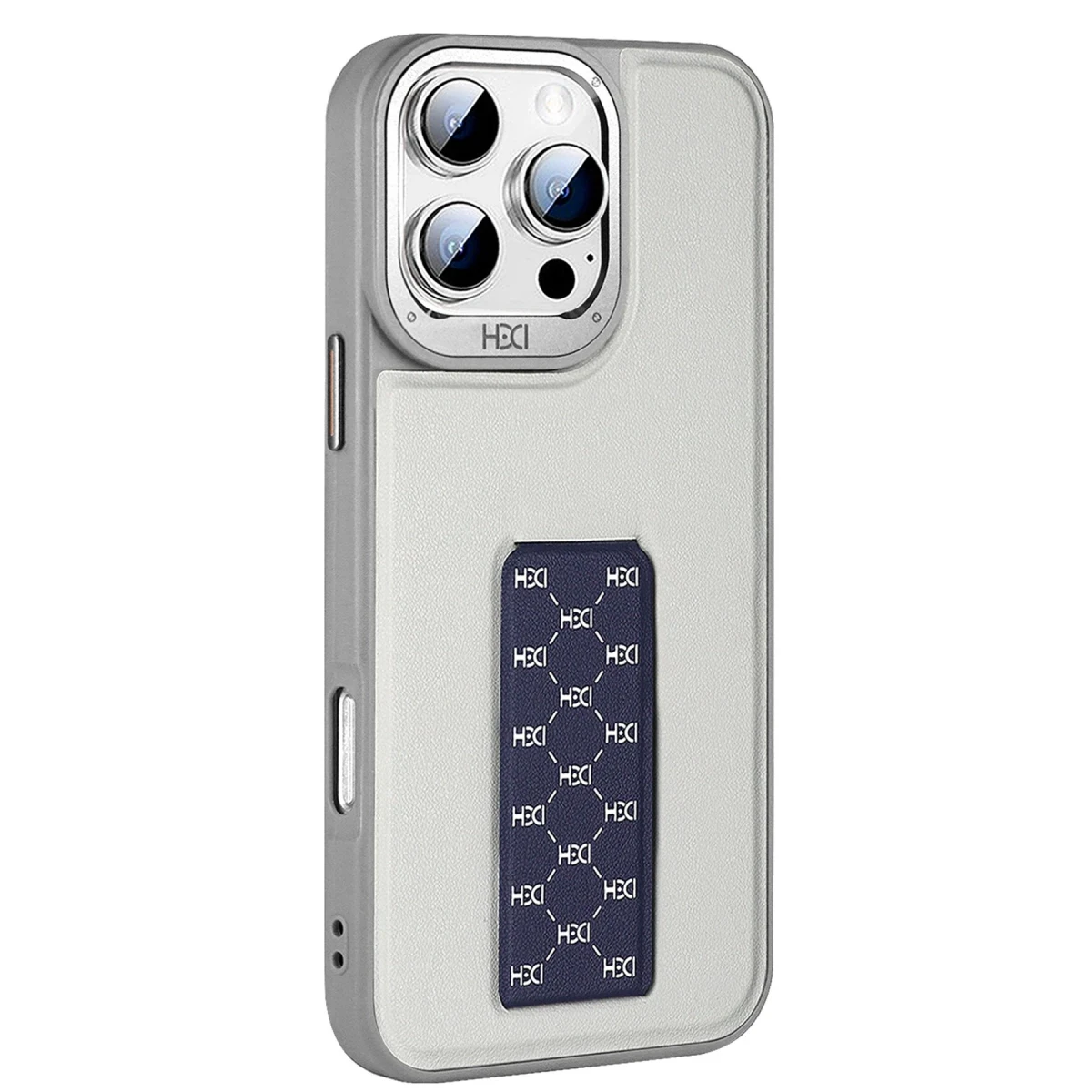 HDD Apple iPhone 14 Pro Max HBC-265 Madrid Magsafe Standlı Kapak - Natural Grey