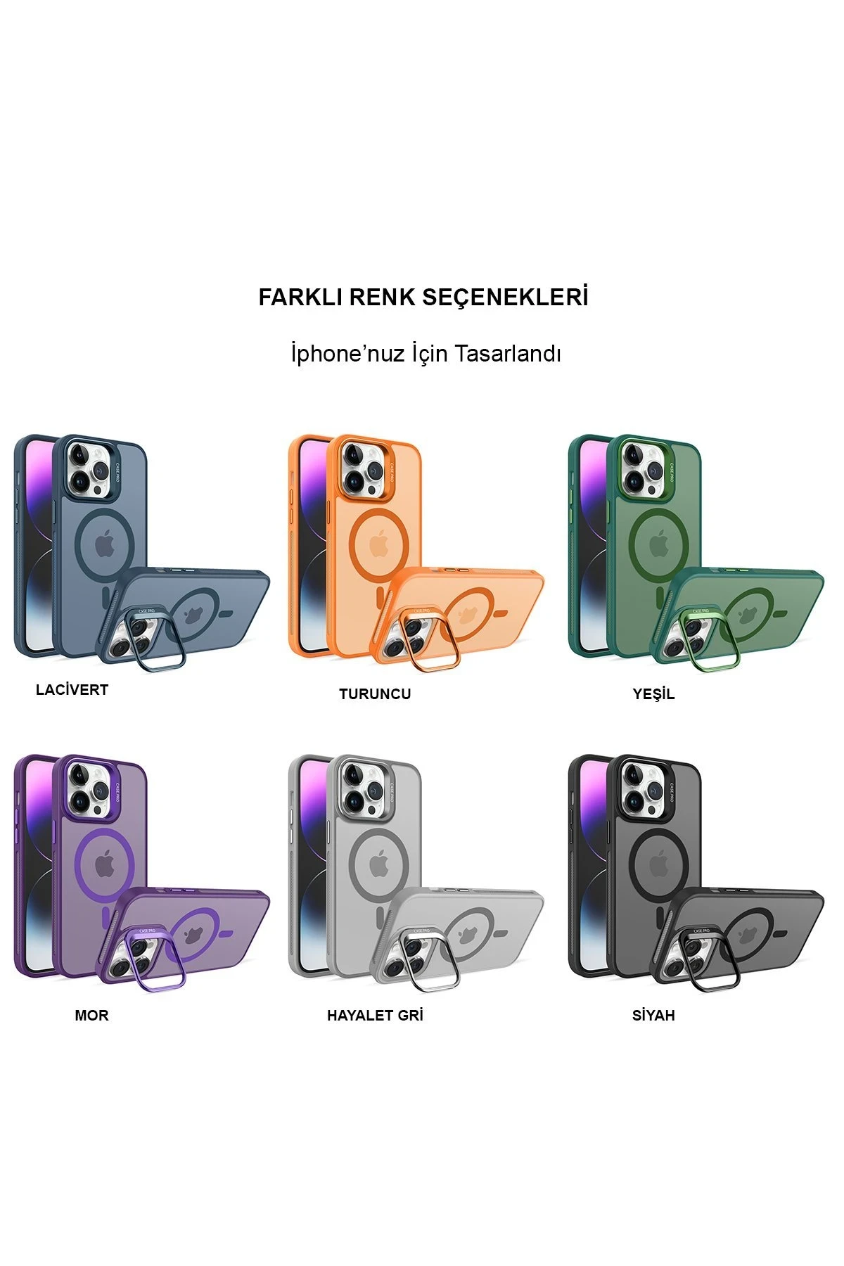 Joko Apple iPhone 12 Flet Lens Magsafe Kapak - Siyah — görsel 2