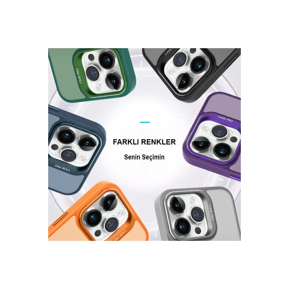 Joko Apple iPhone 12 Flet Lens Magsafe Kapak - Siyah — görsel 7