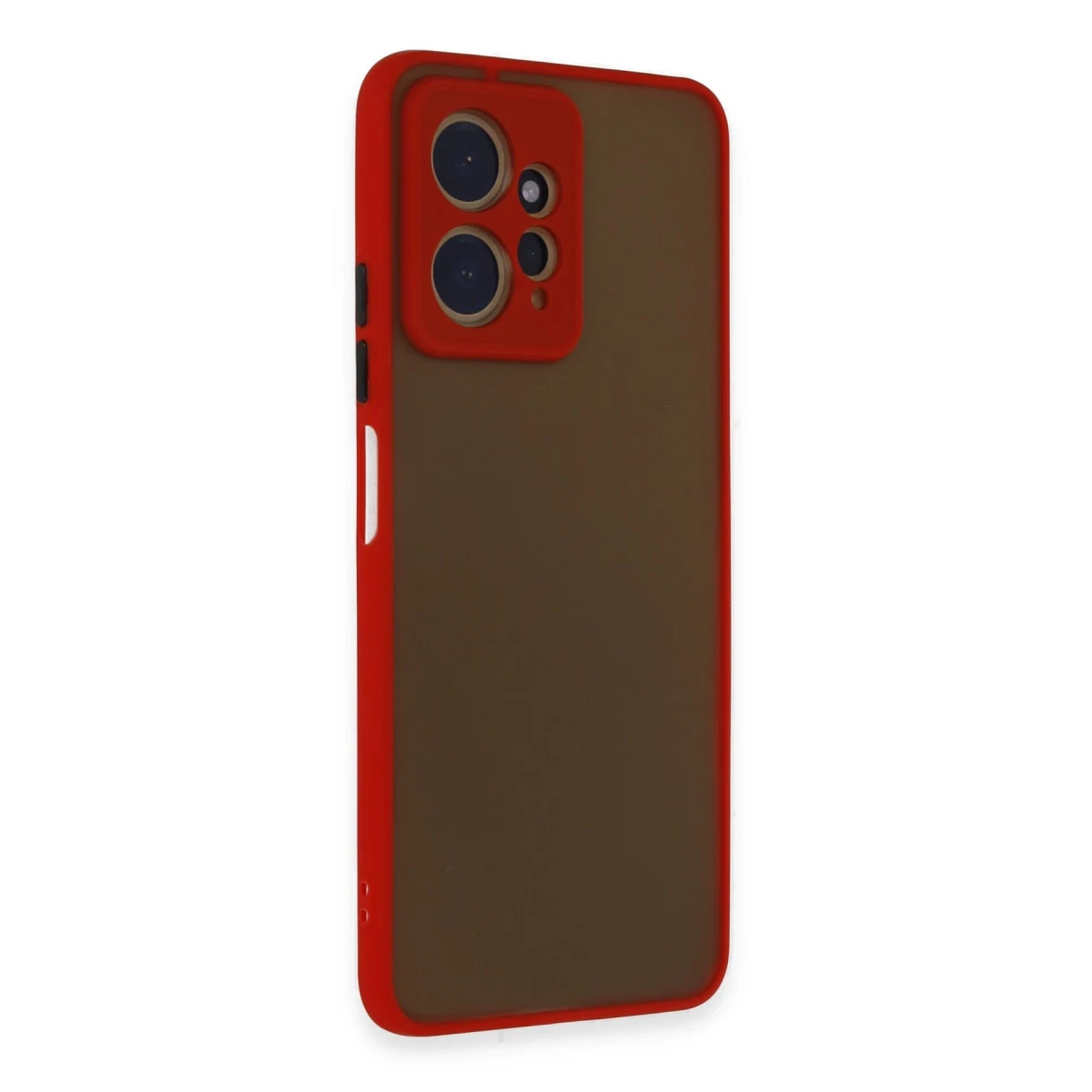 Xiaomi Redmi Note 12 4G Kılıf Montreal Silikon Kapak - Kırmızı
