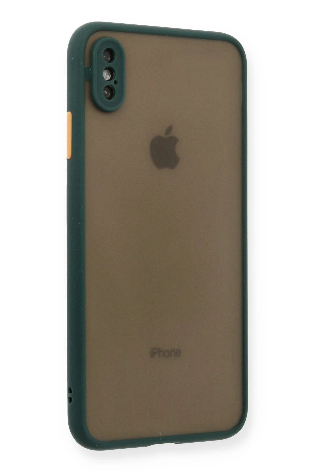 Newface iPhone XS Max Kılıf Montreal Silikon Kapak - Yeşil