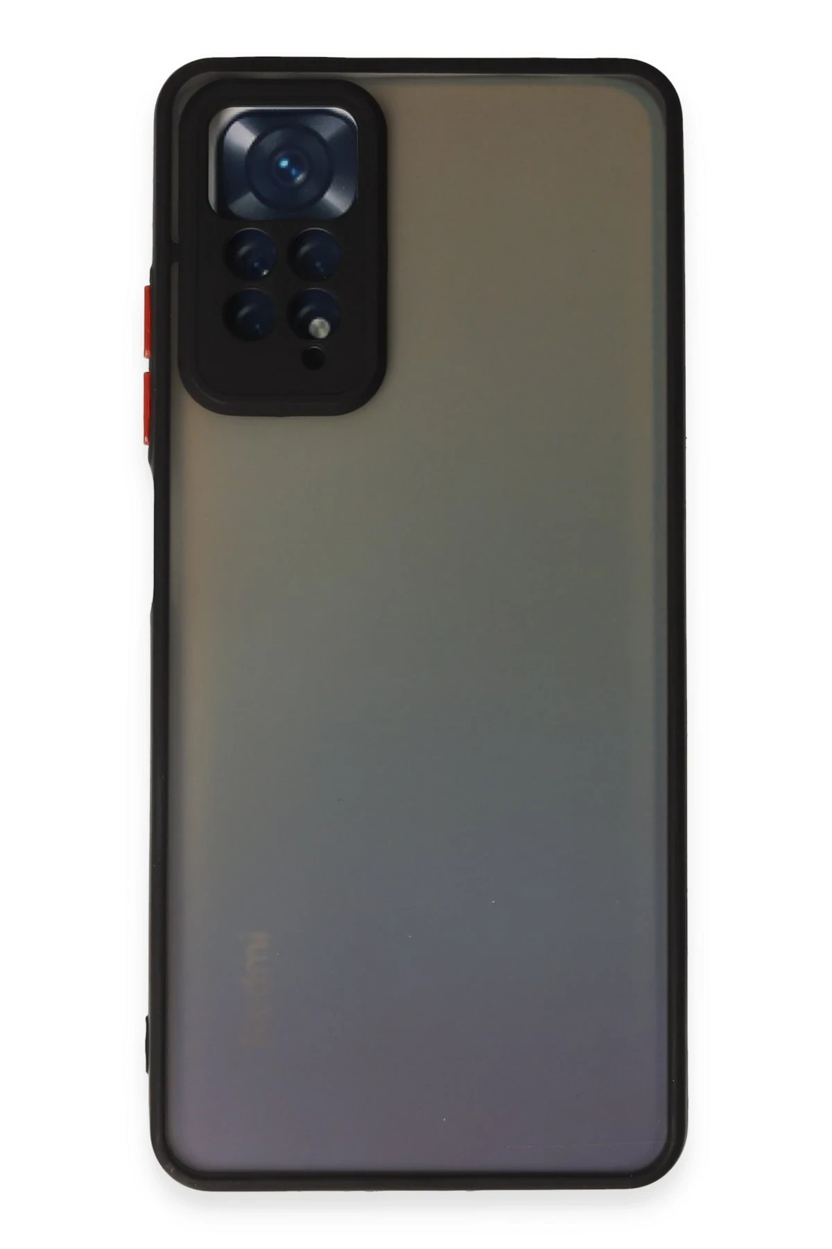 Newface Xiaomi Redmi Note 12 Pro 4G Kılıf Montreal Silikon Kapak - Siyah