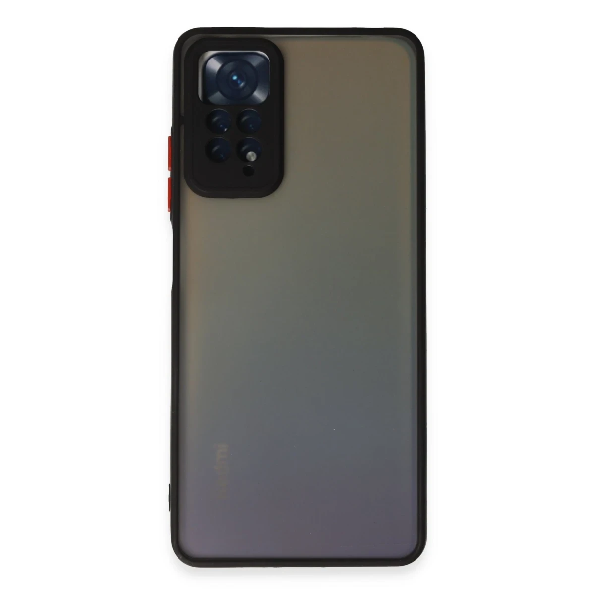 Newface Xiaomi Redmi Note 12 Pro 4G Kılıf Montreal Silikon Kapak - Siyah