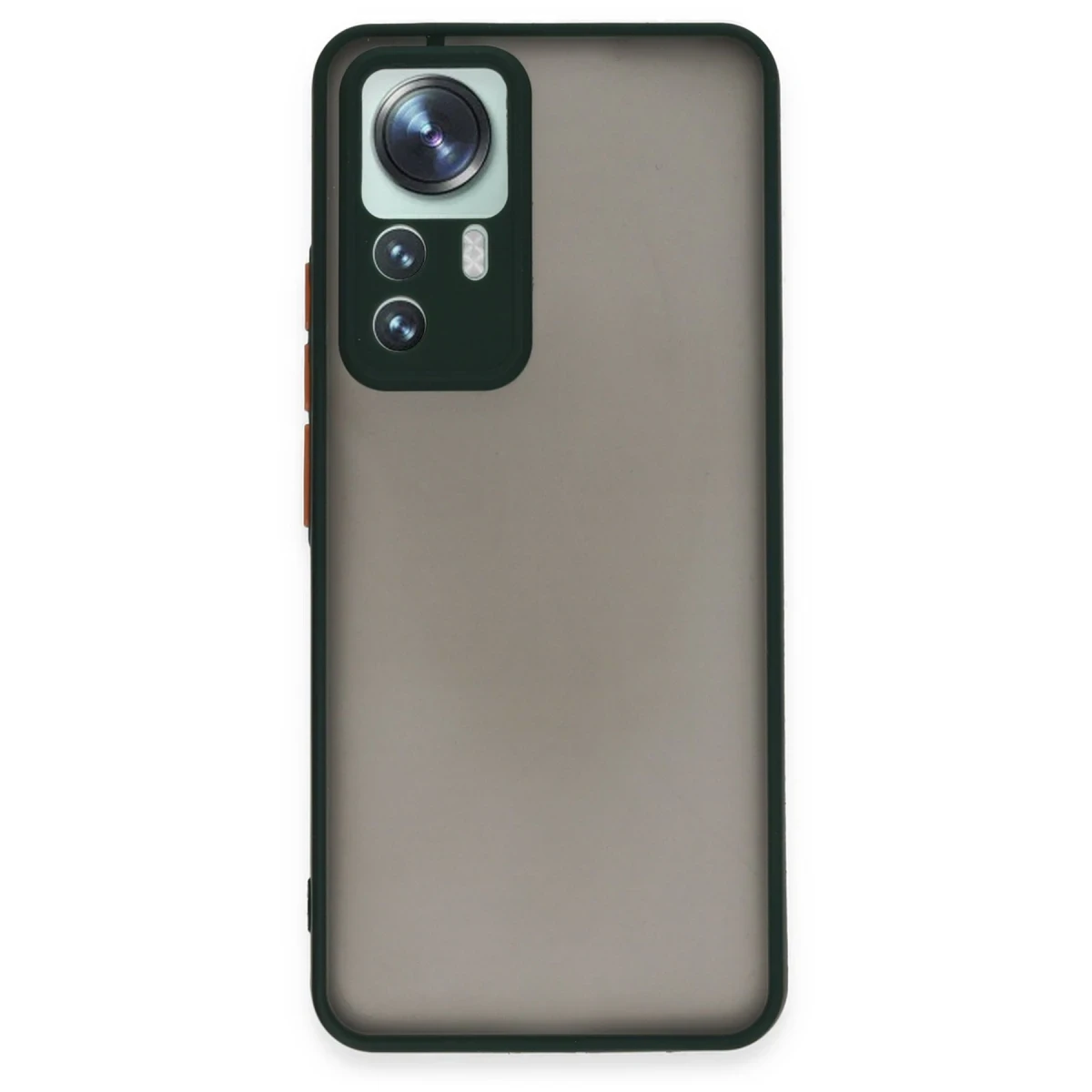 Newface Xiaomi Mi 12T Pro Kılıf Montreal Silikon Kapak - Yeşil