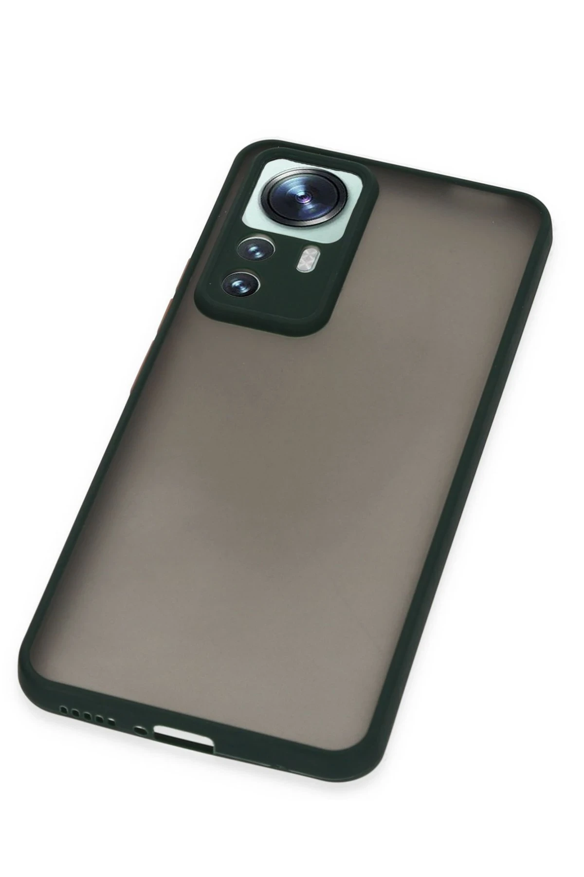 Newface Xiaomi Mi 12T Pro Kılıf Montreal Silikon Kapak - Yeşil