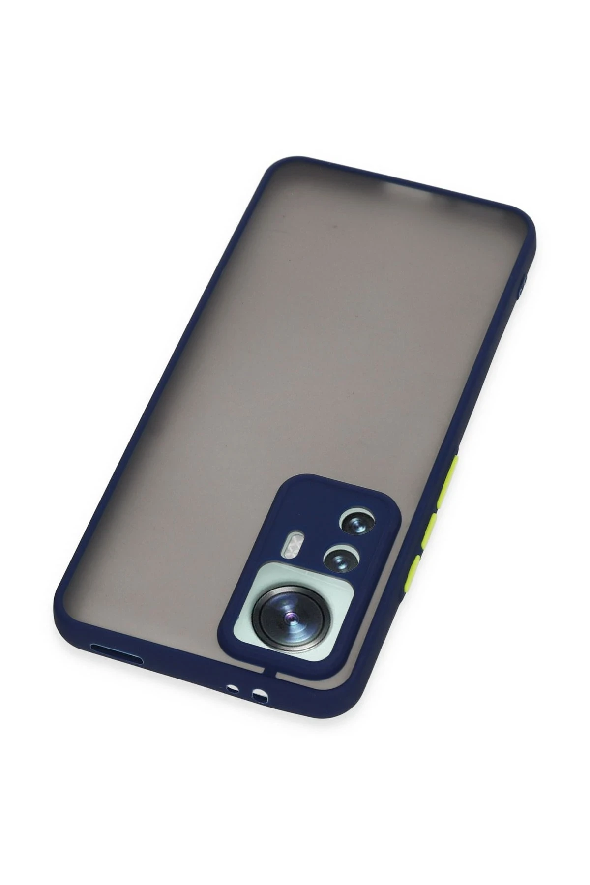 Newface Xiaomi Mi 12T Pro Kılıf Montreal Silikon Kapak - Lacivert