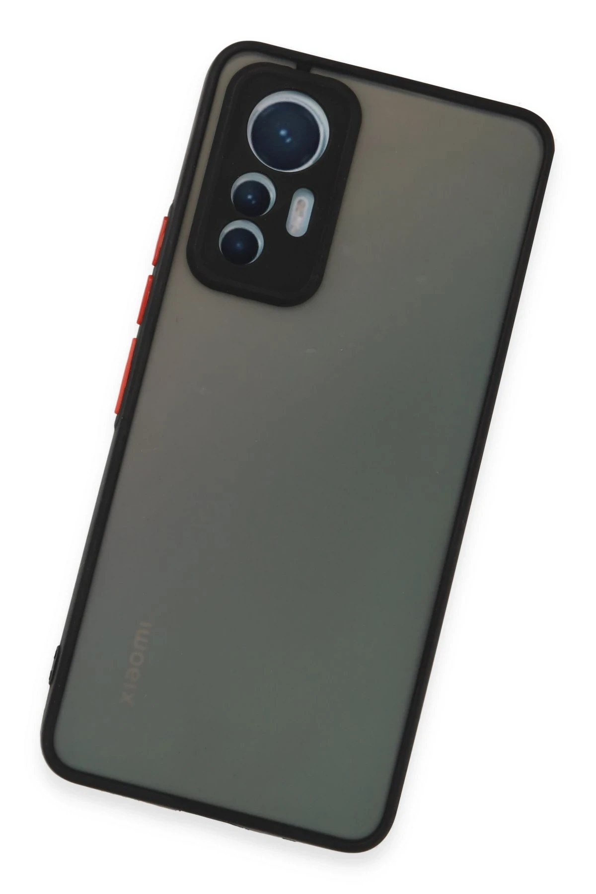 Newface Xiaomi Mi 12 Lite Kılıf Montreal Silikon Kapak - Siyah