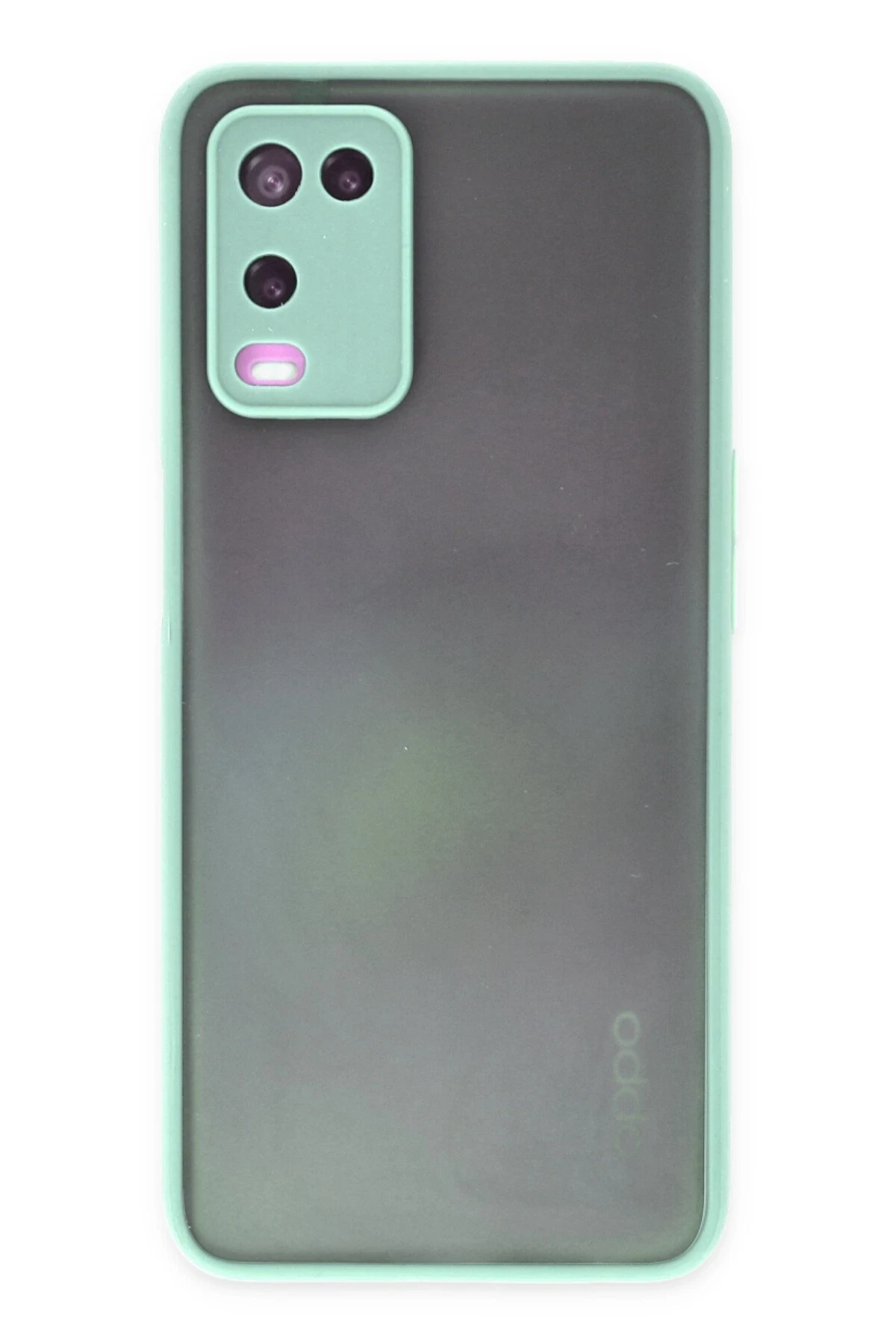 Newface Oppo A54 4G Kılıf Montreal Silikon Kapak - Turkuaz