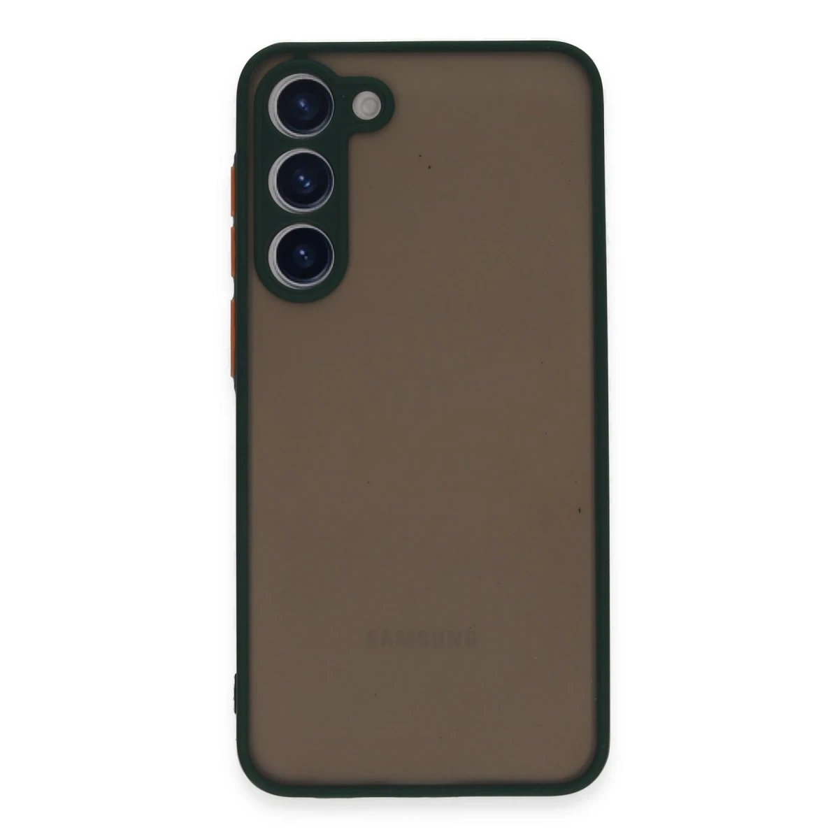 Newface Samsung Galaxy S23 Plus Kılıf Montreal Silikon Kapak - Yeşil