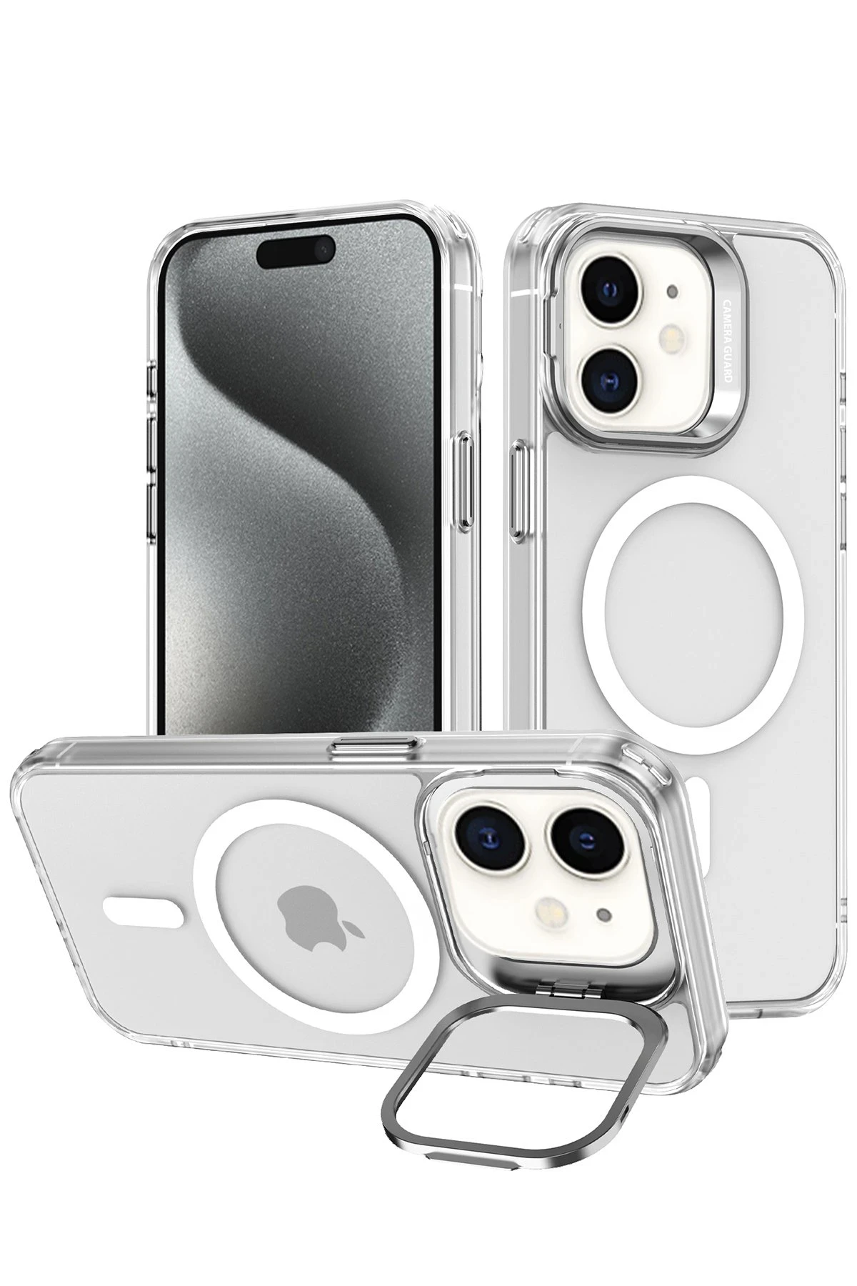 Joko Apple iPhone 11 Armor Magsafe Kapak - Şeffaf