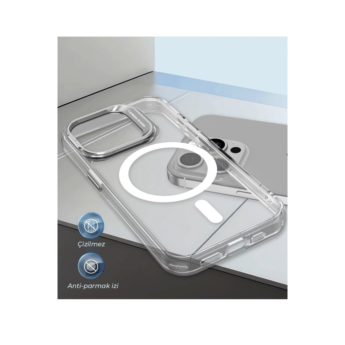 Joko Apple iPhone 11 Armor Magsafe Kapak - Şeffaf — görsel 12