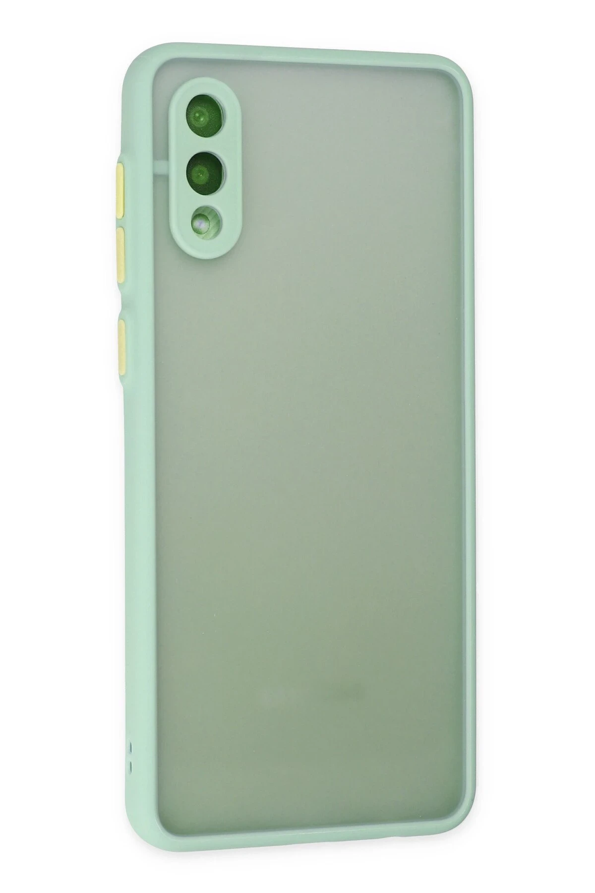 Newface Samsung Galaxy A02 Kılıf Montreal Silikon Kapak - Turkuaz