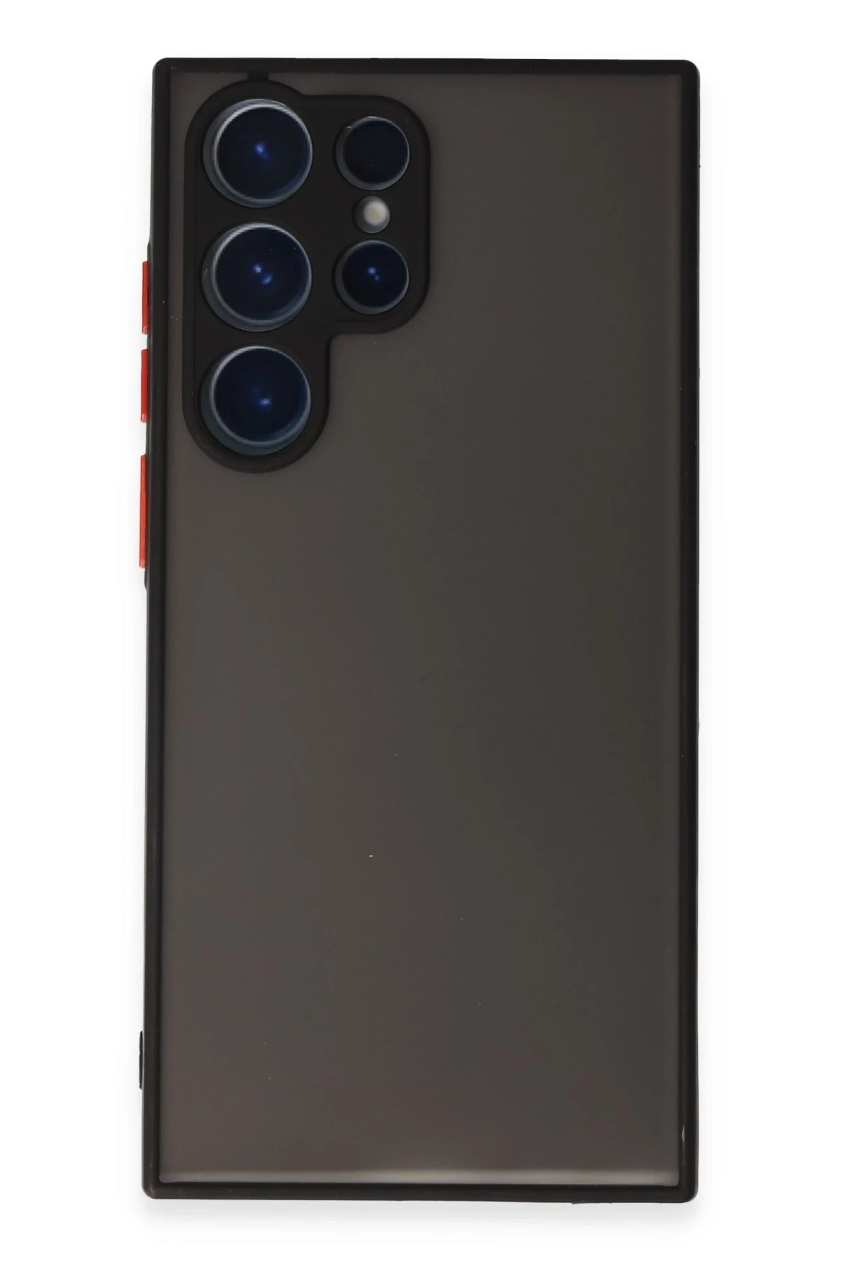 Newface Samsung Galaxy S23 Ultra Kılıf Montreal Silikon Kapak - Siyah