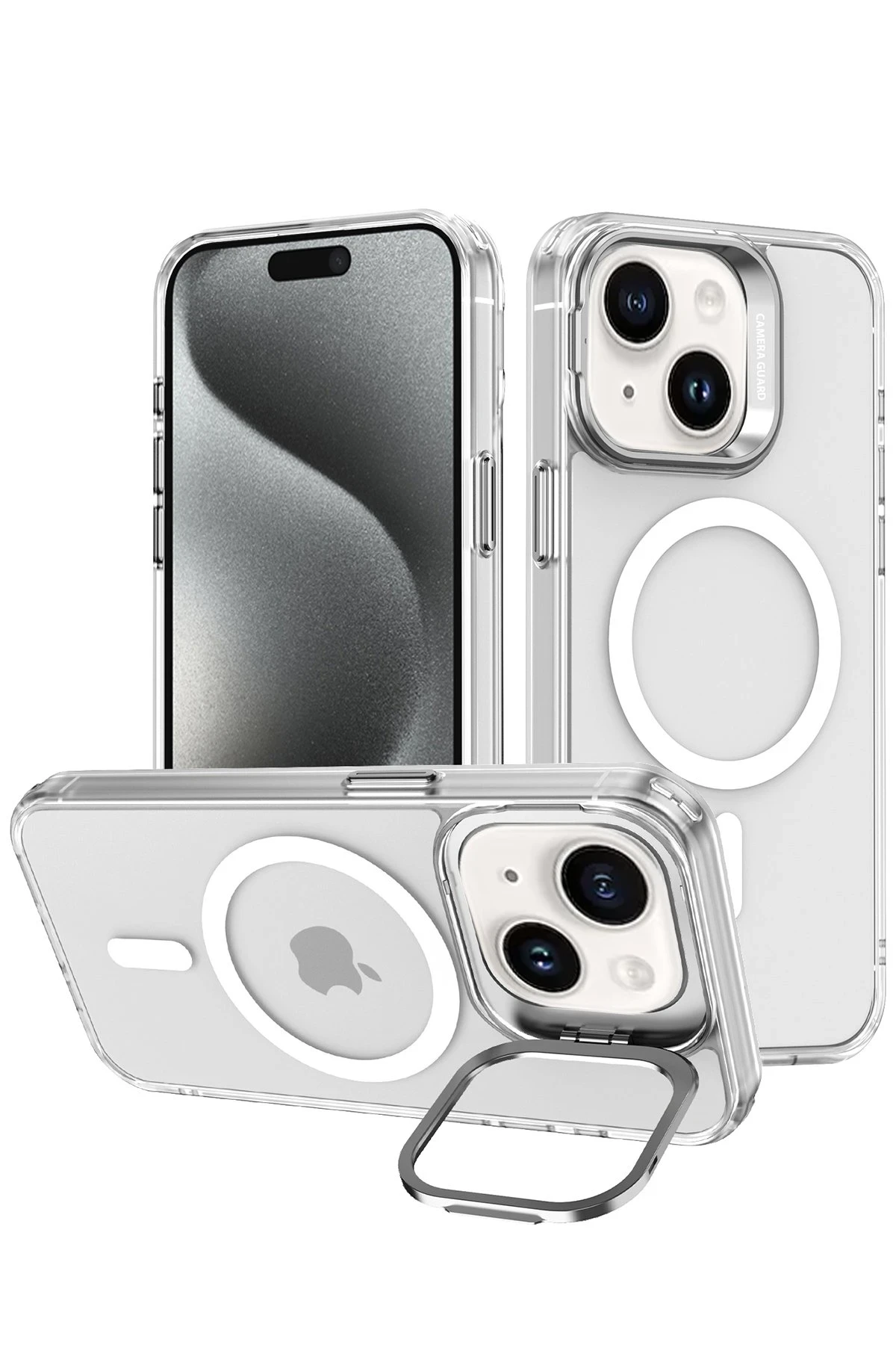 Joko Apple iPhone 14 Armor Magsafe Kapak - Şeffaf