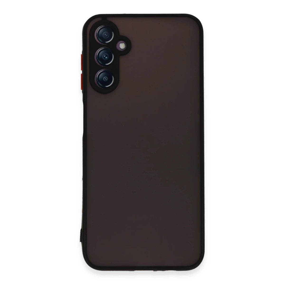 Newface Samsung Galaxy A14 4G Kılıf Montreal Silikon Kapak - Siyah