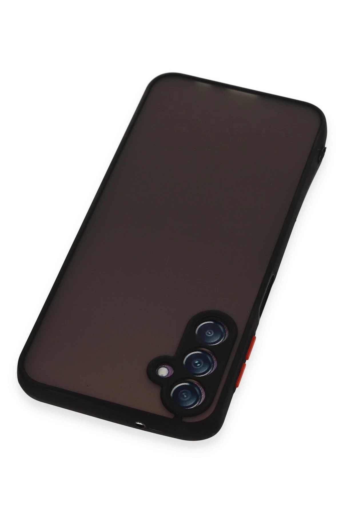 Newface Samsung Galaxy A14 4G Kılıf Montreal Silikon Kapak - Siyah