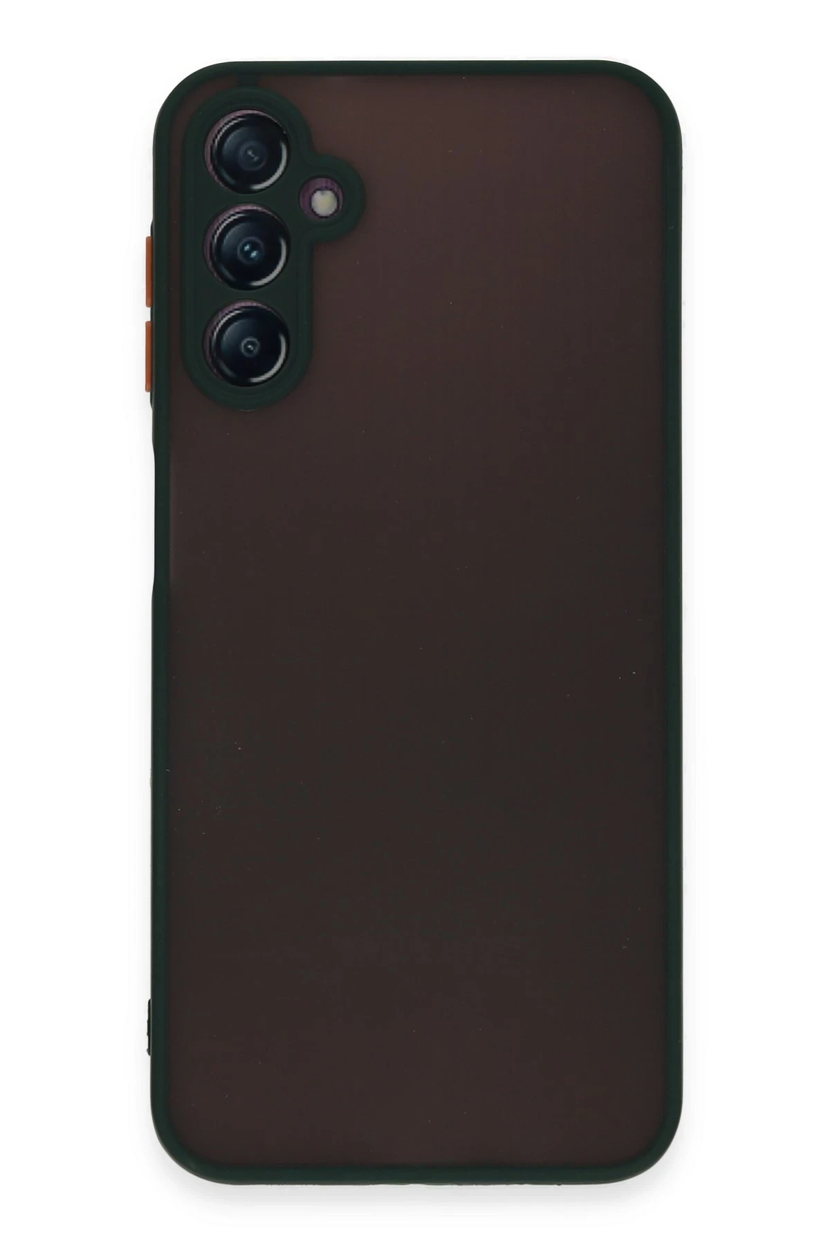 Newface Samsung Galaxy A14 4G Kılıf Montreal Silikon Kapak - Yeşil