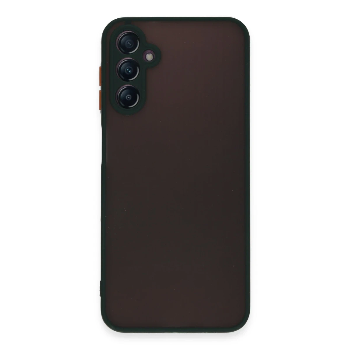 Newface Samsung Galaxy A14 4G Kılıf Montreal Silikon Kapak - Yeşil