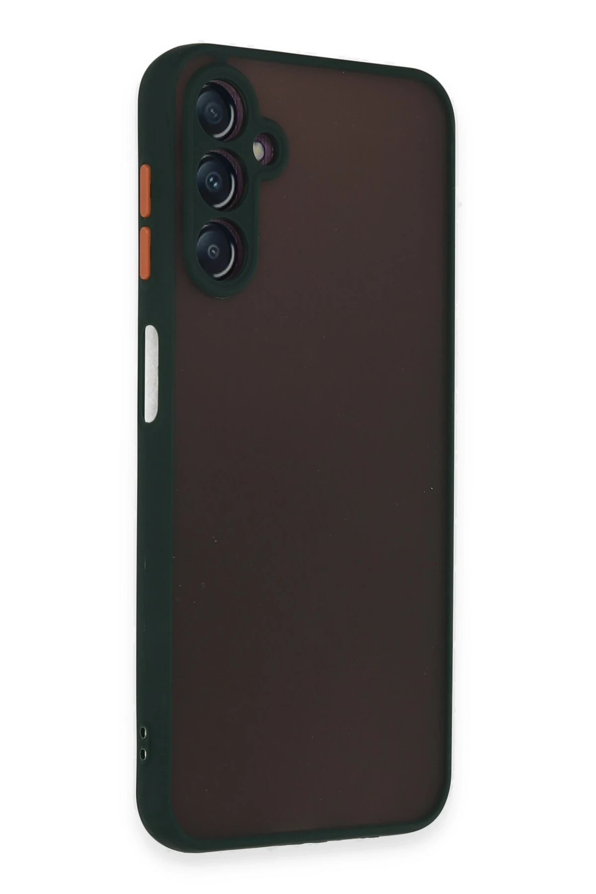 Newface Samsung Galaxy A14 4G Kılıf Montreal Silikon Kapak - Yeşil