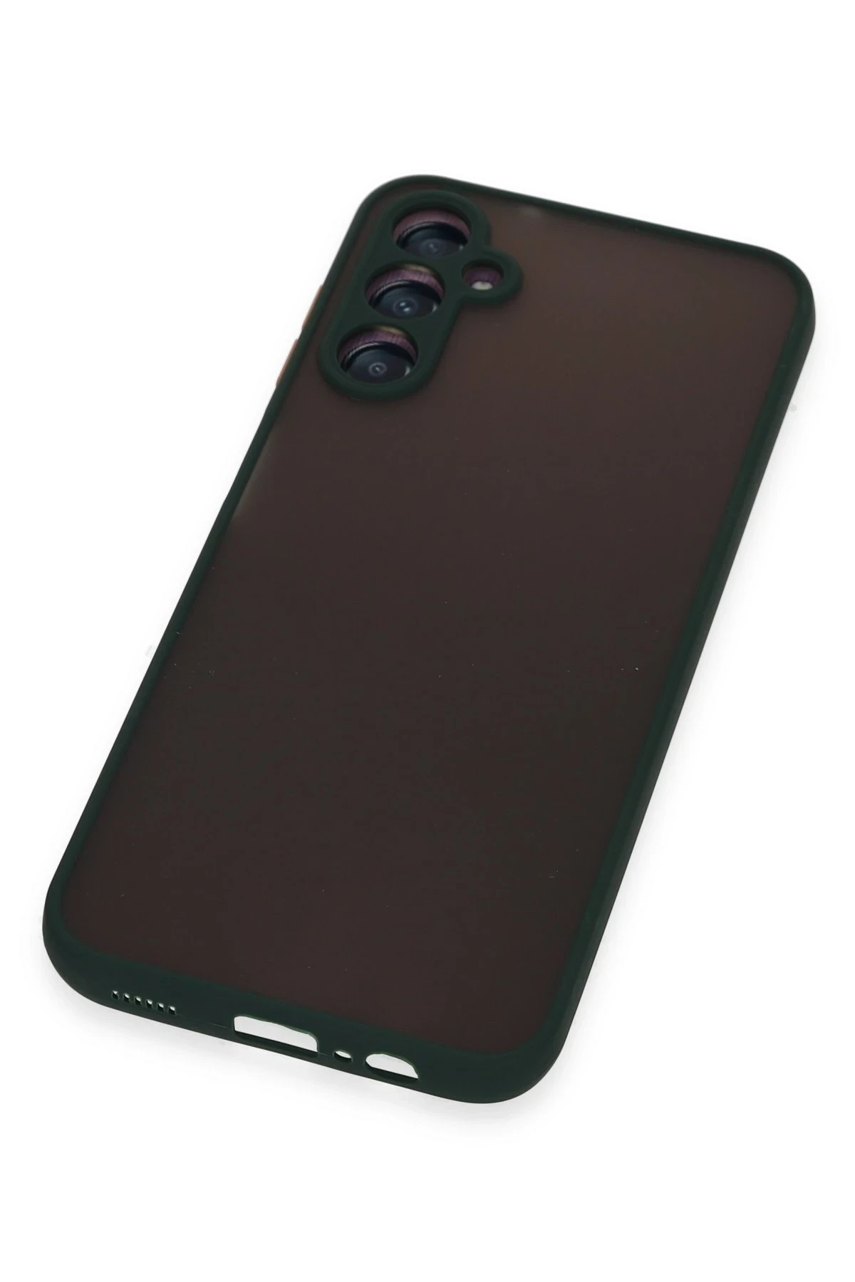 Newface Samsung Galaxy A14 4G Kılıf Montreal Silikon Kapak - Yeşil
