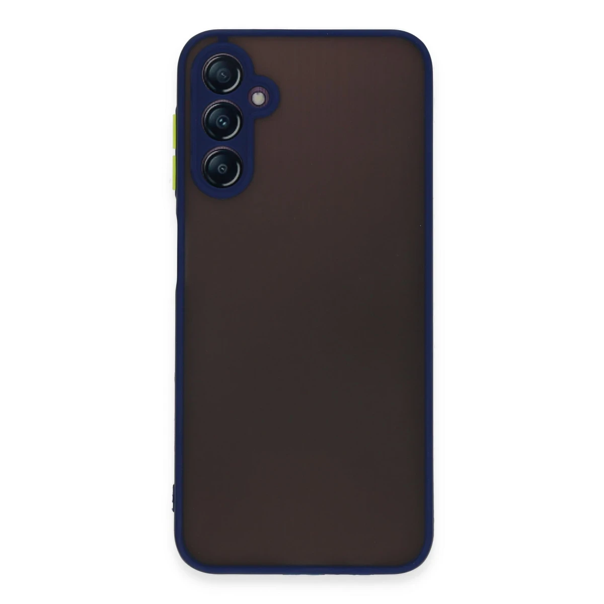 Newface Samsung Galaxy A14 4G Kılıf Montreal Silikon Kapak - Lacivert