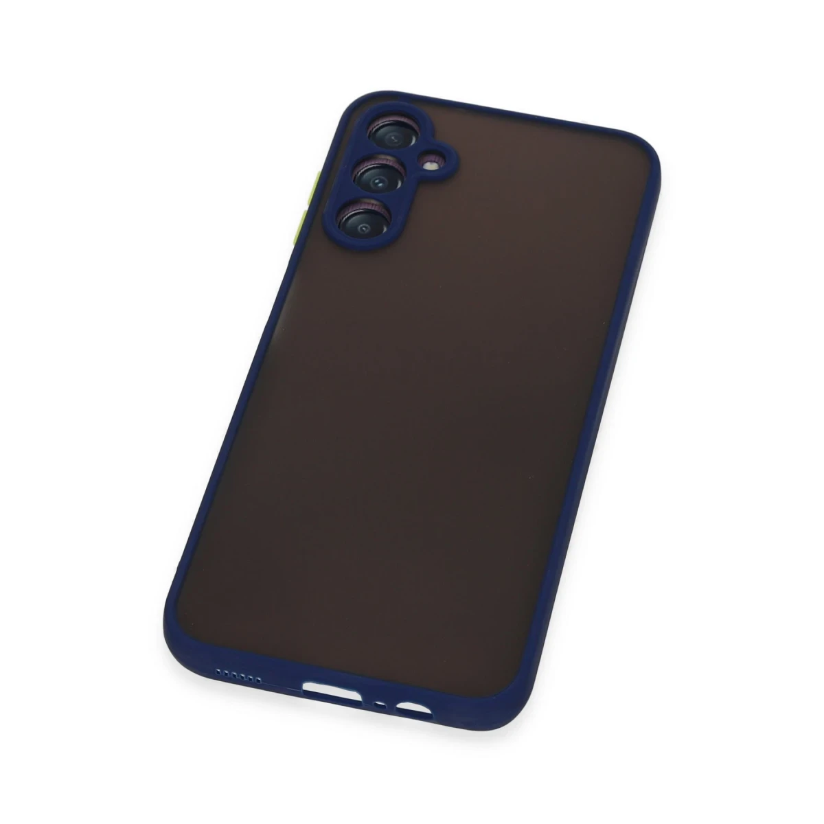 Samsung Galaxy A14 4G Kılıf Montreal Silikon Kapak - Lacivert