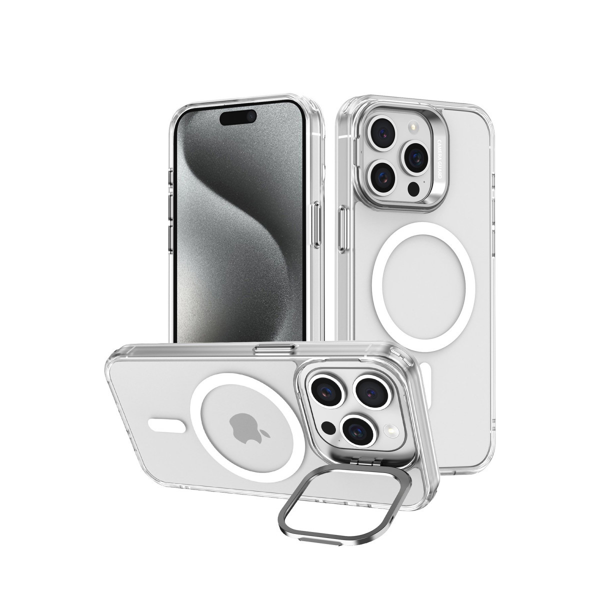 Joko Apple iPhone 14 Pro Max Armor Magsafe Kapak - Şeffaf — görsel 11