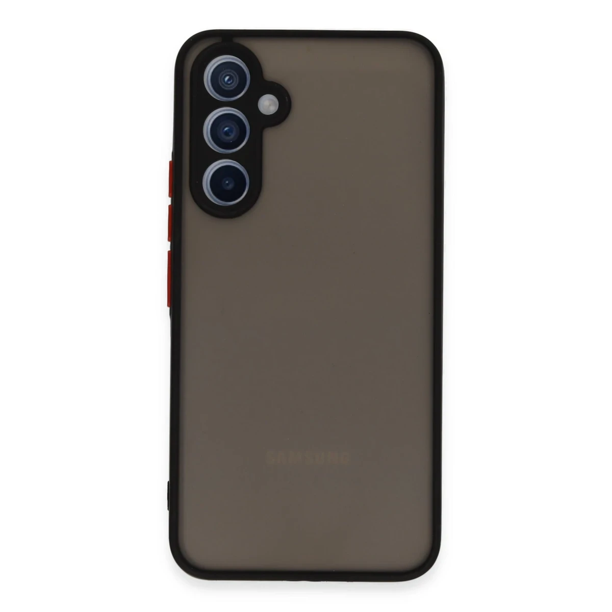 Newface Samsung Galaxy A34 5G Kılıf Montreal Silikon Kapak - Siyah