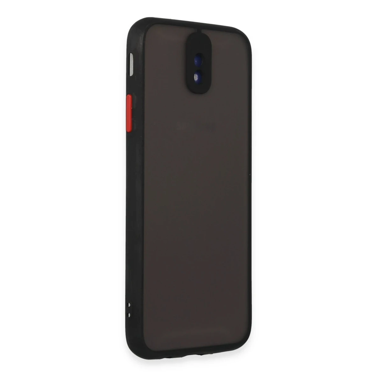 Samsung Galaxy J7 Pro / J730 Kılıf Montreal Silikon Kapak - Siyah