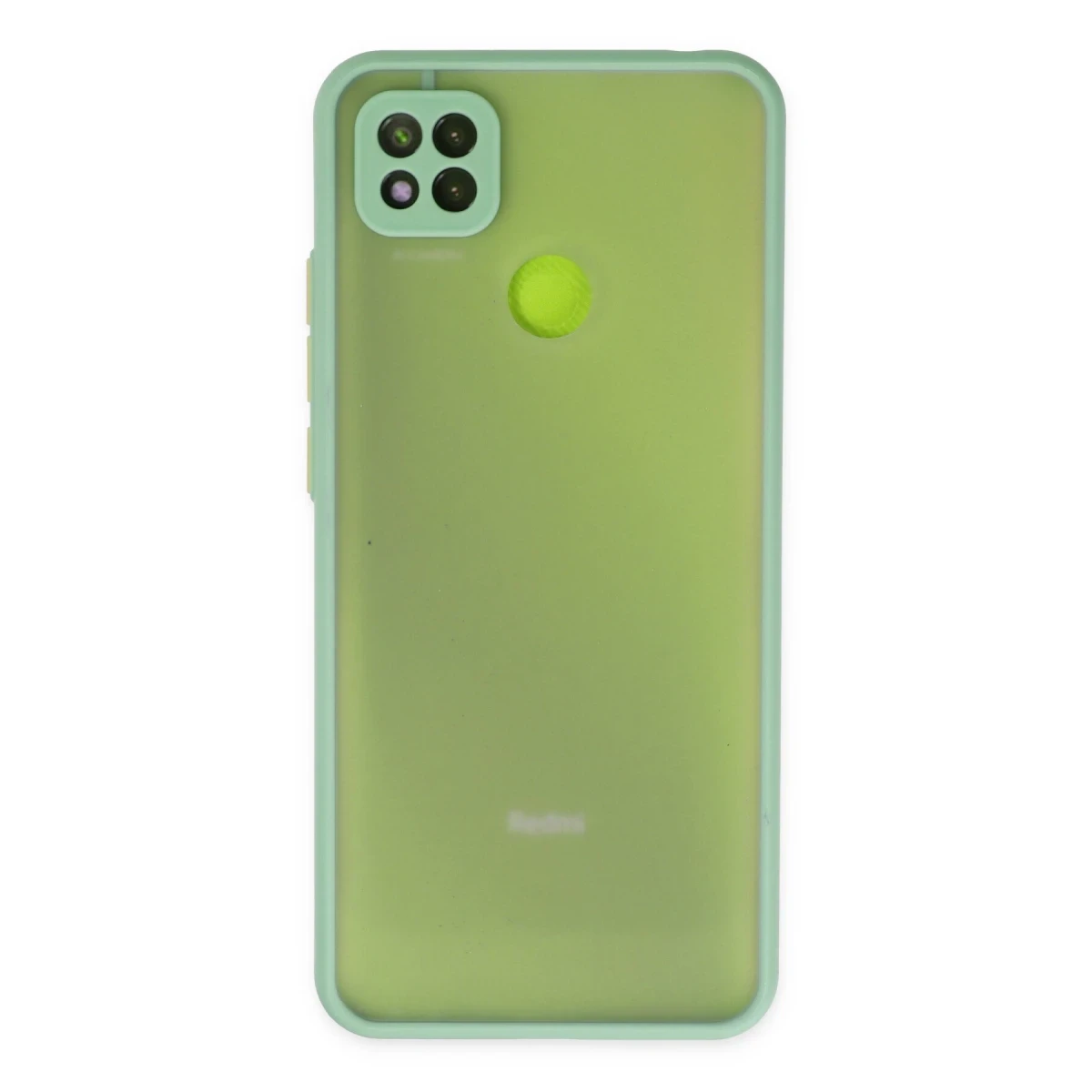 Newface Xiaomi Redmi 9C Kılıf Montreal Silikon Kapak - Turkuaz