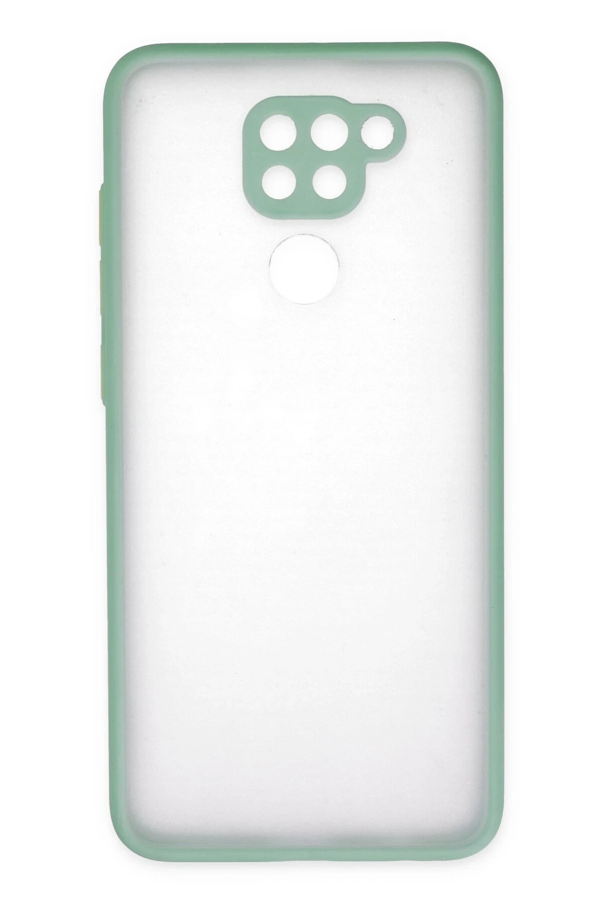 Newface Xiaomi Redmi Note 9 Kılıf Montreal Silikon Kapak - Turkuaz