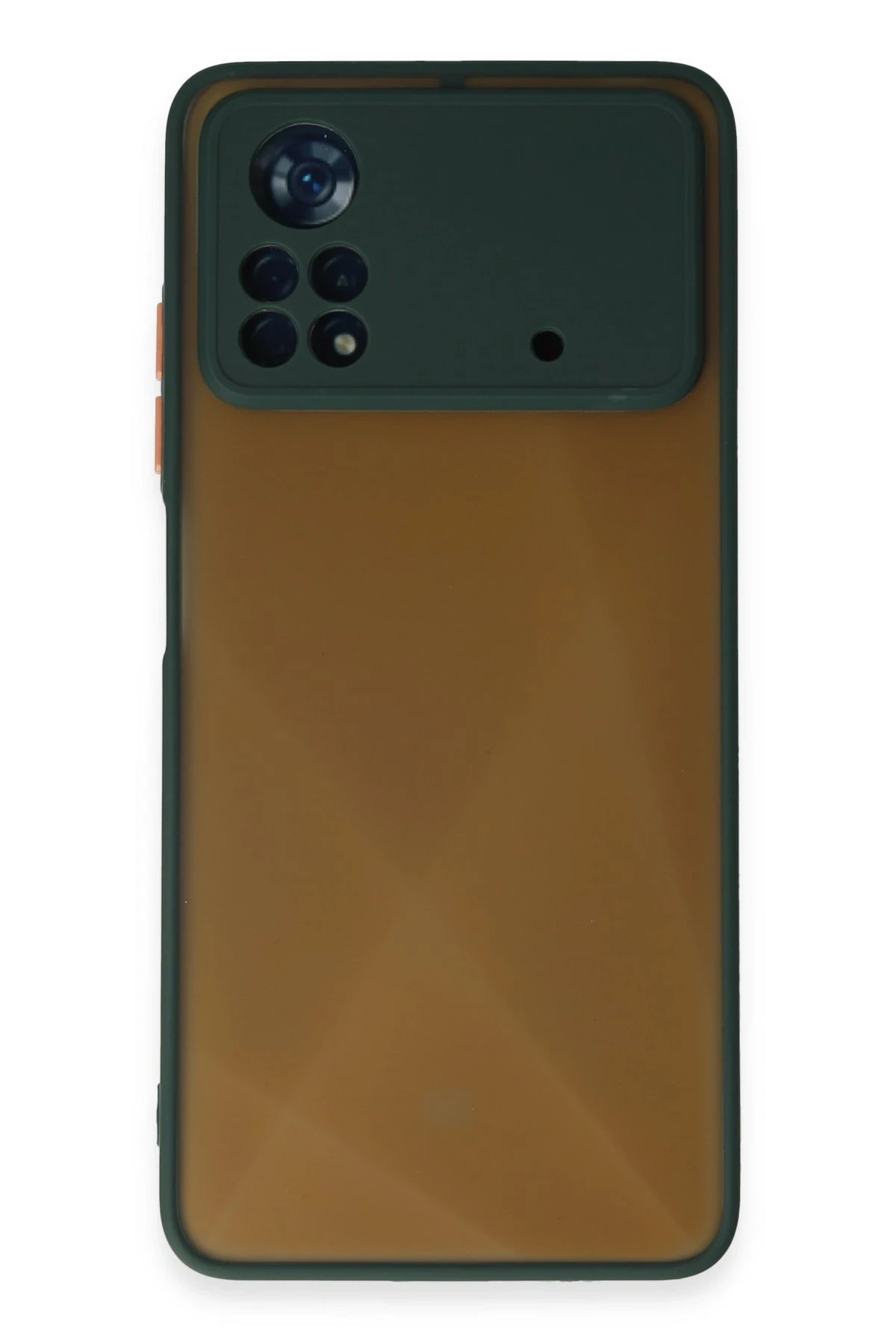 Newface Xiaomi Poco X4 Pro 5G Kılıf Montreal Silikon Kapak - Yeşil