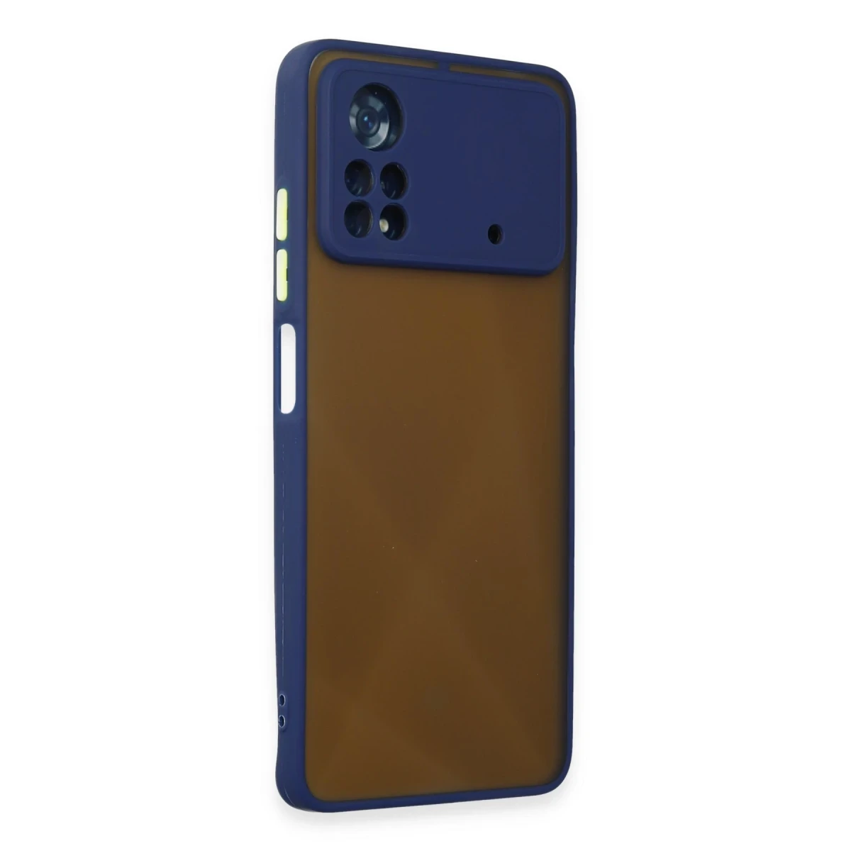 Xiaomi Poco X4 Pro 5G Kılıf Montreal Silikon Kapak - Lacivert