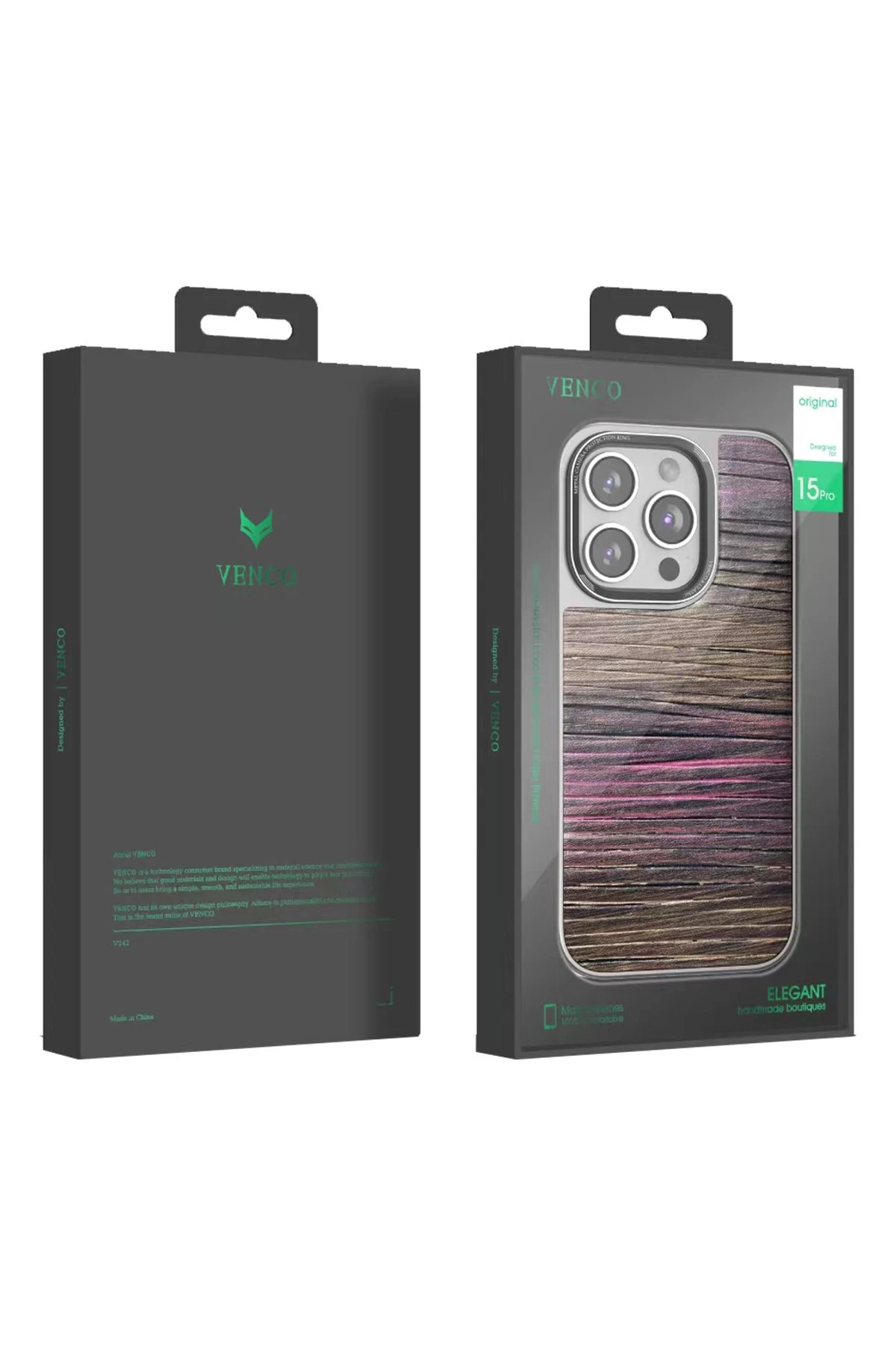 Venco iPhone 14 Pro Wave Kapak - Sarı