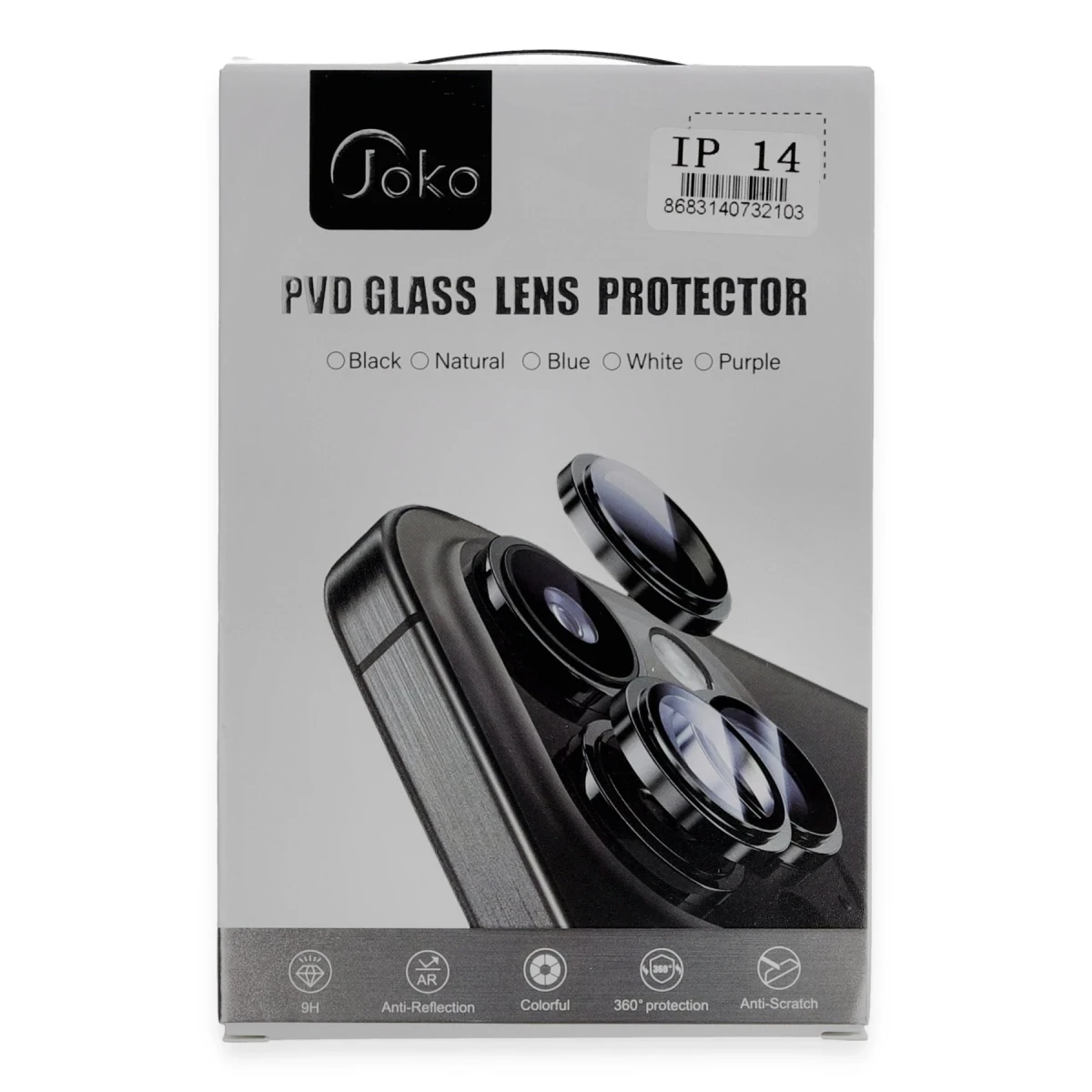 Joko Apple iPhone 11 PVD Metal Kamera Lens - Siyah — görsel 4