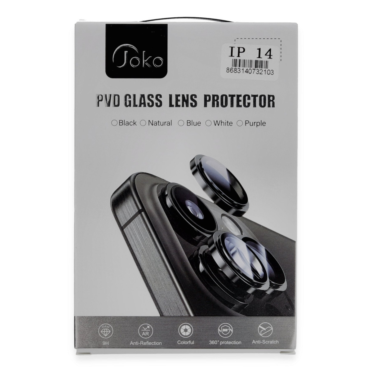 Joko Apple iPhone 11 PVD Metal Kamera Lens - Siyah — görsel 6