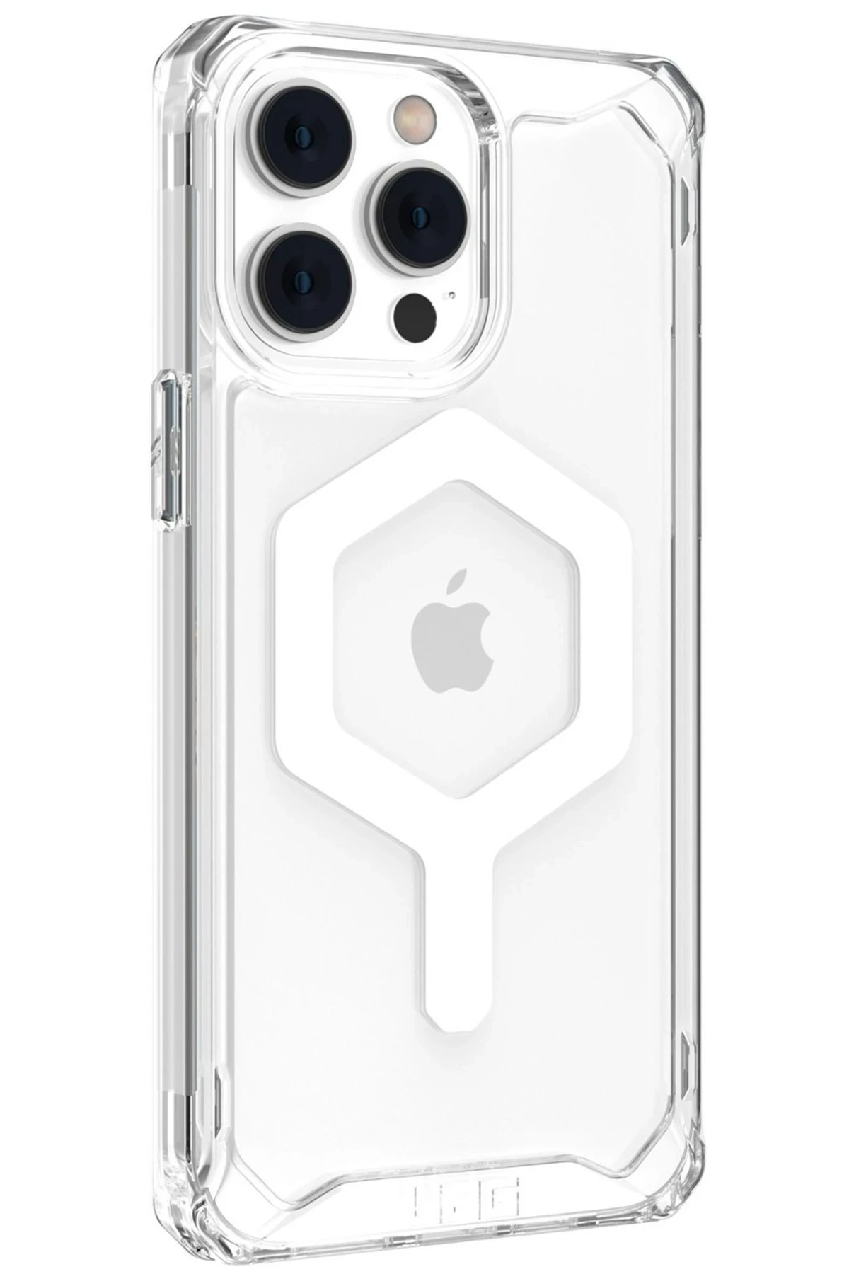 Newface iPhone 14 Pro Kılıf Uag Plyo Magneticsafe Silikon - Şeffaf
