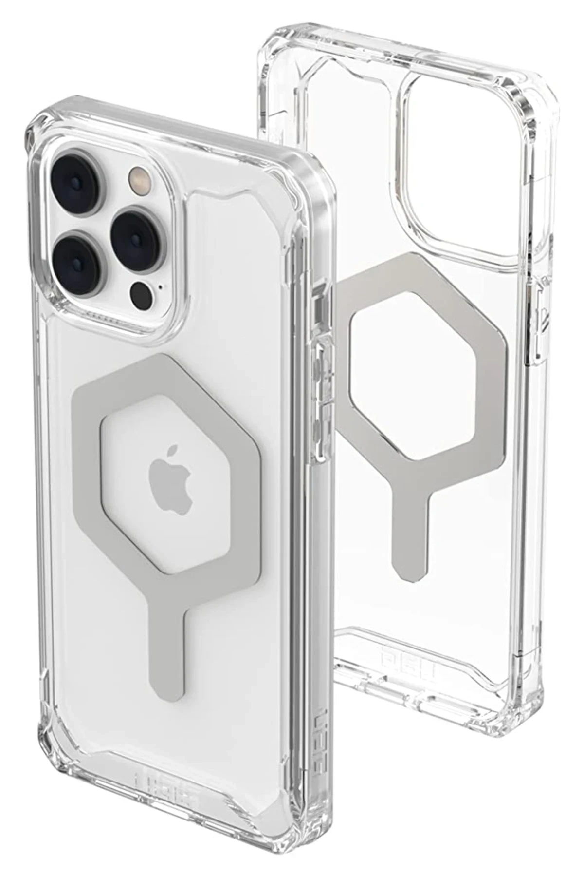 Newface iPhone 14 Pro Kılıf Uag Plyo Magneticsafe Silikon - Şeffaf