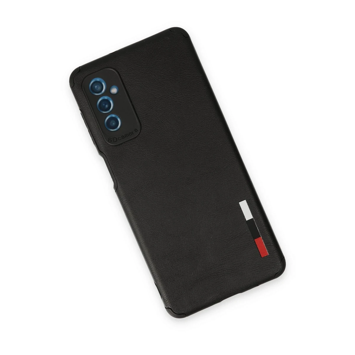 Newface Samsung Galaxy M52 5G Kılıf Loop Deri Silikon - Siyah