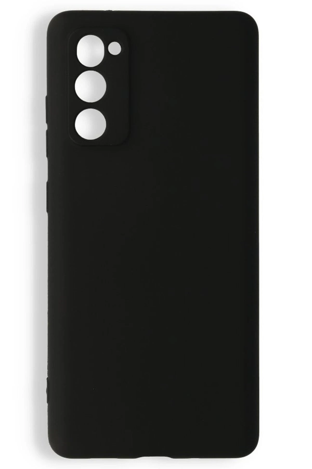 Newface Samsung Galaxy S20 FE Kılıf Nano içi Kadife Silikon - Siyah
