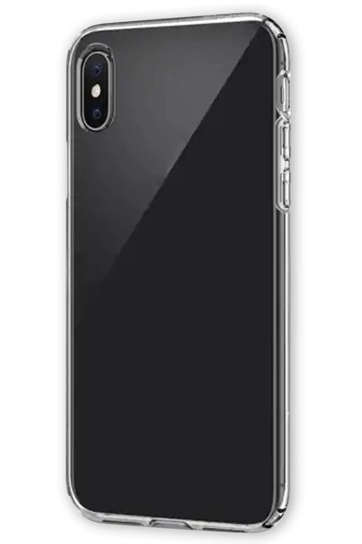 Newface iPhone X Kılıf Lüx Şeffaf Silikon